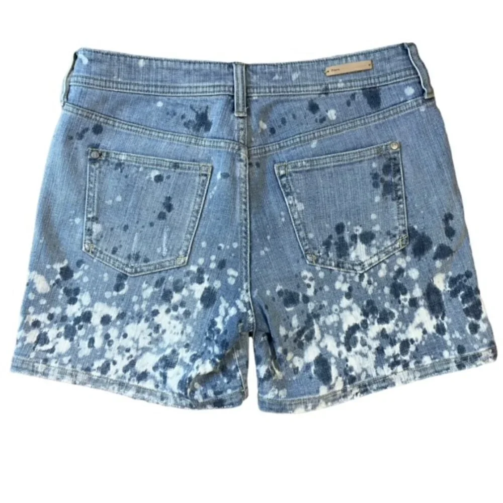 ANTHROPOLOGIE Pilcro and the Letterpress 'Hyphen' Jean Shorts - Size 26 - Picture 2 of 7